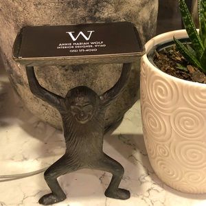 Monkey Business Card Holder Desk Office